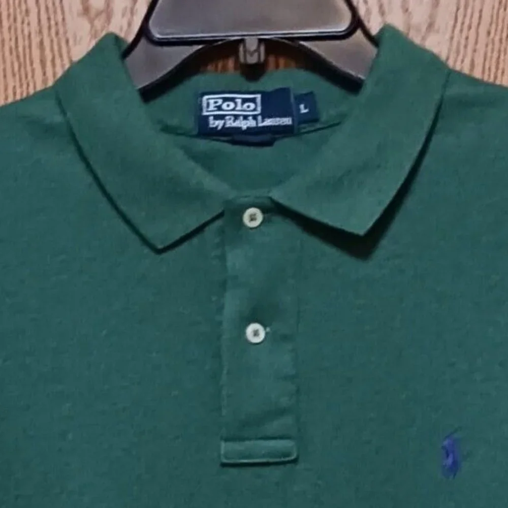 Polo (Ralph Lauren)-(Green)-(Pre-owned)-(New Condition)-(Size L)-$30.00 - Picture 3 of 4